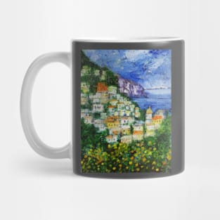 Positano Landscape Mug